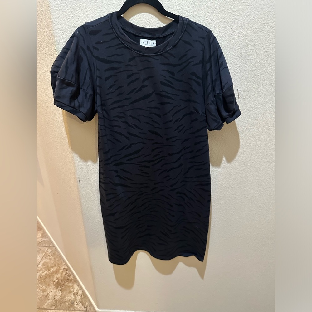 Wildfox Black Patterned Dress